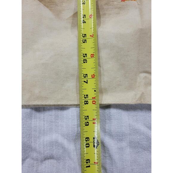 Vtg Holiday christmas Vinyl Tablecloth rectangle red snowman penguin 58x38 green - Picture 3 of 4